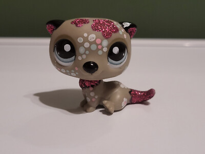LPS Pck a Pet: Lttlest Pet Shop Authentc Ferret & Otter / Vntage