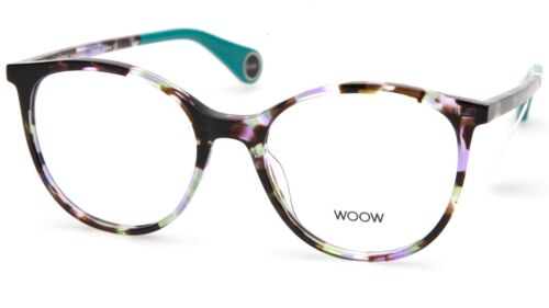 NEW WOOW Feel Free 1 Col 0176 Purple Tortoise EYEGLASSES 52-17-140mm B46mm - Picture 3 of 10