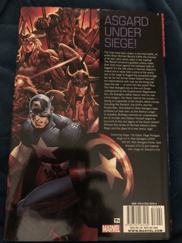 Siege Oversized Hardcover Marvel Event - Picture 3 of 5