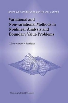 Variational and Non-variational Methods in Nonlinear Analysis and Boundary Value