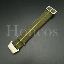20 22 MM Parachute Elastic Nylon Strap Watch Quick Release Fits for Tudor Green