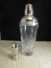 Shannon - Godinger Crystal Cocktail Shaker - Beautiful 17 oz