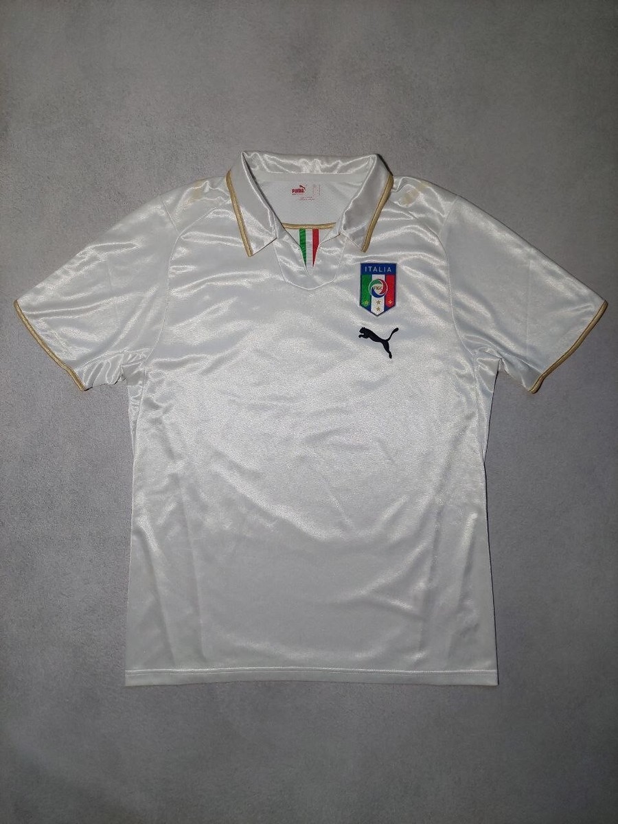 極上 激レア イタリア代表 トッティ ユニフォーム プーマ アウェイ 2008年 Italy National Football Team 2008 2009 Away Shirt Soccer Jersey