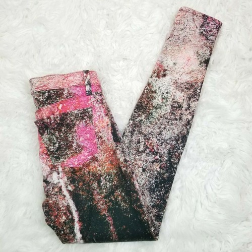 J Brand Jeans Womens Size 24 Mid Rise Super Skinny Supernova Wash Pink - Picture 7 of 8