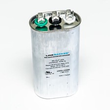 Supco Capacitor Oval Dual Run 55 10 uf mfd 370/440 Volts for HVAC Motors
