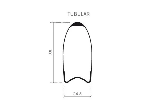 Vision Metron 3-Spoke Disc Carbon Tubular Front Wheel - 12 x 100mm- RRP: £1450 - Image 2 of 2