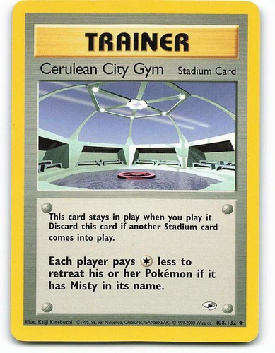 Juego ilimitado de héroes de gimnasio Pokémon - ¡Elige tu tarjeta! WoTC 2000 vintage - casi nuevo/lp - Imagen 108 de 132