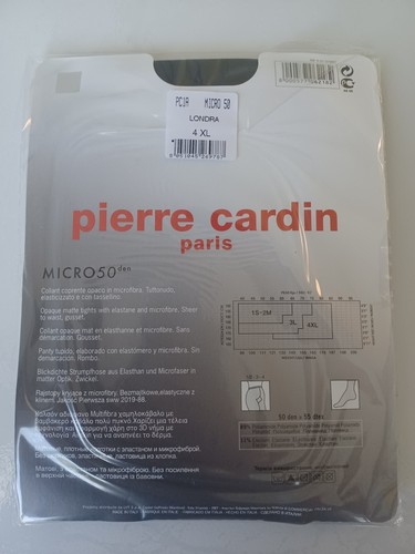 PIERRE CARDIN COLLANT OPAQUE MAT MICRO 50 DEN TAILLE 4-XL COULEUR LONDRA - Imagen 2 de 2