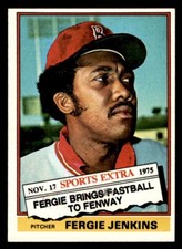 1976 Topps Traded Baseball #250T Fergie Jenkins EX/MT