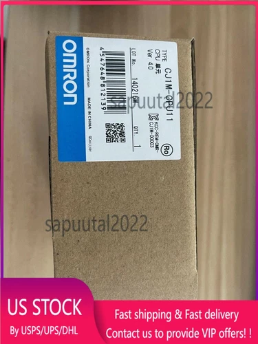 OMRON SYSMAC CJ1M-CPU11 CJ1MCPU11 Programmable Controller NEW IN BOX #LRR
