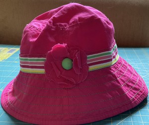 hot pink bucket hat