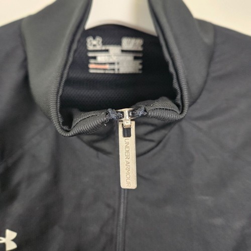 Under Armour Damen Windbreaker schwarz Full-Zip Jacke Größe S Loose Fit leicht - Bild 3 von 6