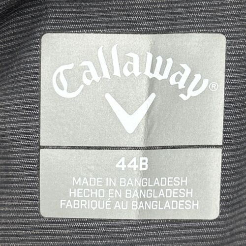 Callaway Golf Shorts Men's 44B Gray Big & Tall Everplay Opti-Dri Flat Front NEW - 第 2/11 張圖片
