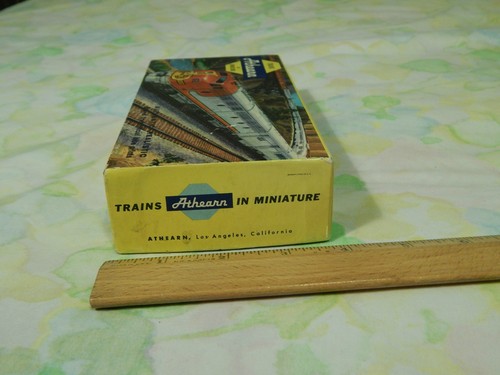 Athearn Model Train *BOX ONLY w/ Schematics* Streamline Passenger Series Vtg USA - Picture 4 of 10