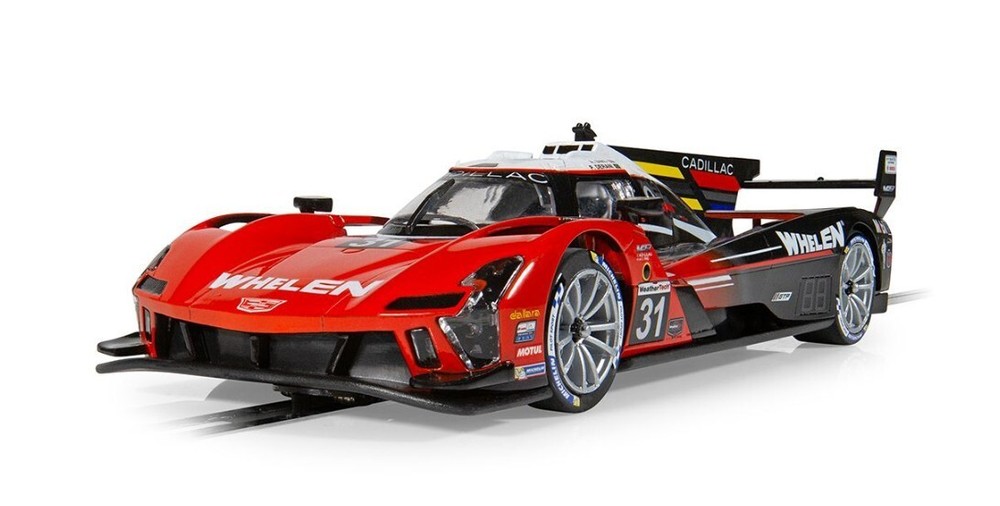 Scalextric 1:32 Whelen Engineering Cadillac V-Series R Slot Car C4515  
