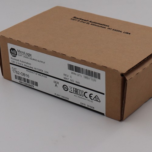 Módulo D/O AB 1762-OB16 MicroLogix 16 puntos Stock en EE. UU. Sellado de fábrica EE. UU. Impuestos gratuitos - Imagen 3 de 6