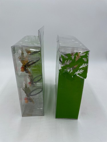 Vintage Fiji Napkin Rings Set 8 Fall Autumn Leaf Design New in Boxes - Picture 5 of 5