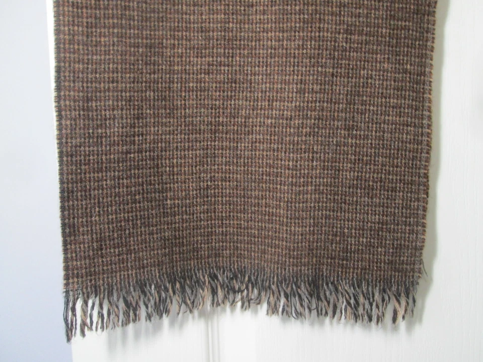 The Men's Store ALENE'S 100% Cachemira Hombre Marrón Bufanda Alemania Occidental Foto 2 de 4