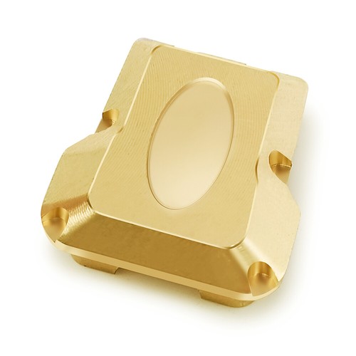 1/2x Brass Weight Front Rear Axle Diff Cover Fit For 1/18 Traxxas TRX4-M RC Car - Picture 3 of 7