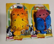 Cats vs Pickles 4" Plush Puffer  Zipps Gold Series Beans NWT