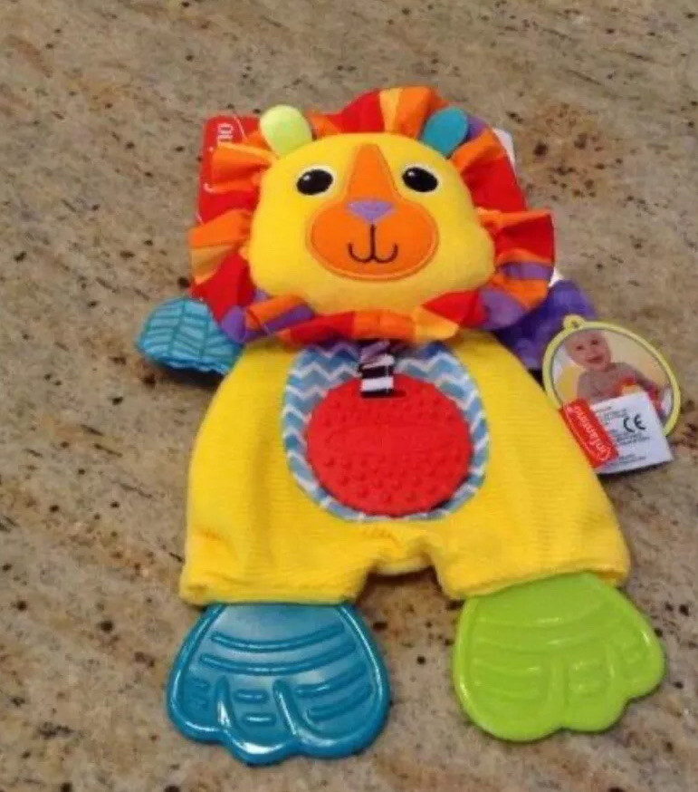 infantino lion teether