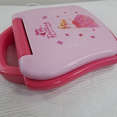 Barbie 12 Dancing Princesses Laptop Toy Computer Pink Electronic Learning Kids - Picture 10 of 13