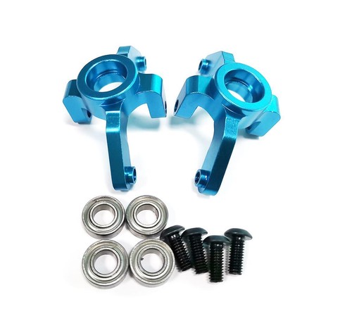 Alloy CNC steering hub carrier For 1:10 Redcat Blackout XTE XBE SC Racing Rc Car - Picture 3 of 9