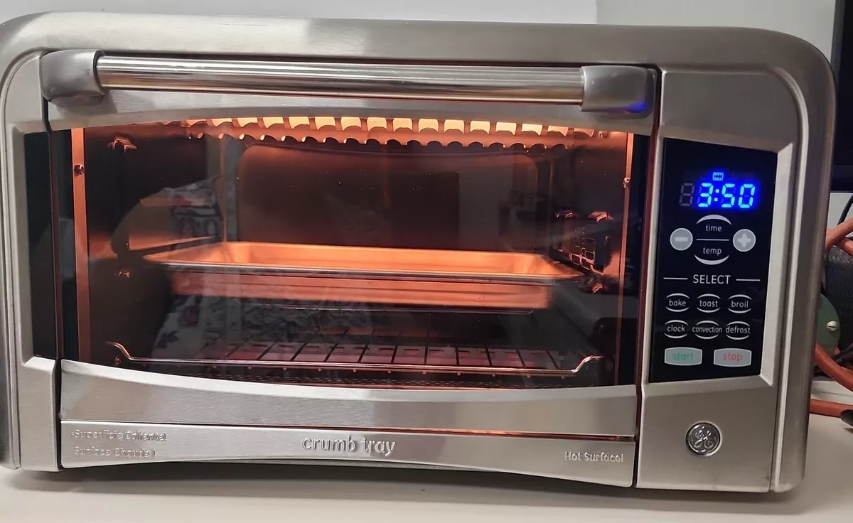 GE Stainless Steel Quartz Convection Toaster Oven