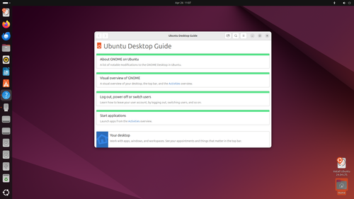 Ubuntu 24.04.3 LTS - Linux OS on a Kingston 64GB USB 3.2 Flash Drive - Picture 8 of 10