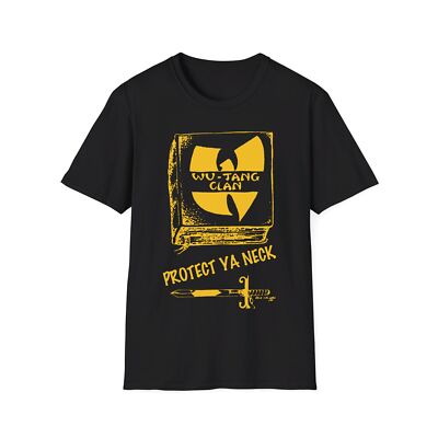 Wu Tang Clan Protect Ya Neck Gildan Graphic Tshirt 36