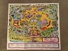 New ListingRare Vintage Disney World Magic Kingdom Park Souvenir Map Opening Year 1971