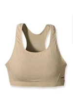 Patagonia Capilene Desert Tan Sport Top Sports Bra Womens Size Medium B/C NEW