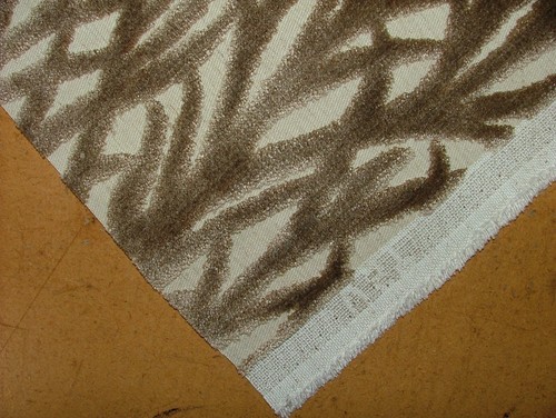 19m Arboretum Taupe Extra Thick Plush Velvet Curtain Upholstery Cushion Fabric - Picture 9 of 10