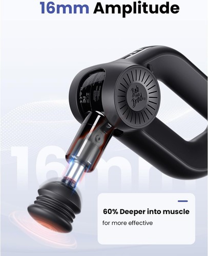 BOB and Brad D6 Massage Gun Heated Deep Tissue for Athletes Muscle Pain Relief - Picture 44 of 59