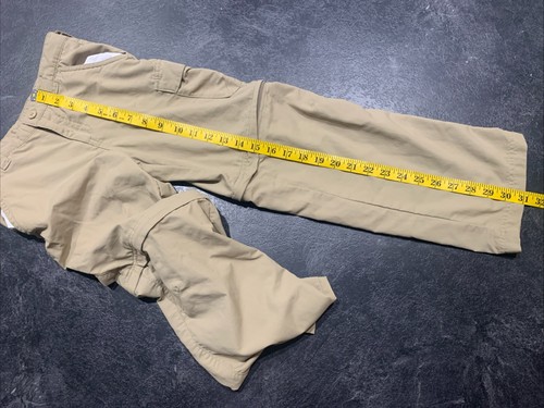 Columbia Hose Jungen Größe 8 Small beige Wandern OmniShade wandelbar Outdoor - Bild 9 von 12