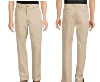 Brahma Men's Work Tough Pant Relaxed fit khaki - Wrinkle resistant