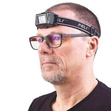 Stirnlampe/Kopflampe LED 3 Modi Wasserdicht Elastisches Kopfband Batterien