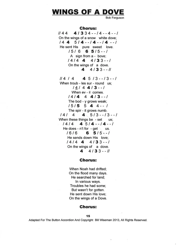 15 SLOW TRADITIONAL TUNES - Image 4 of 4