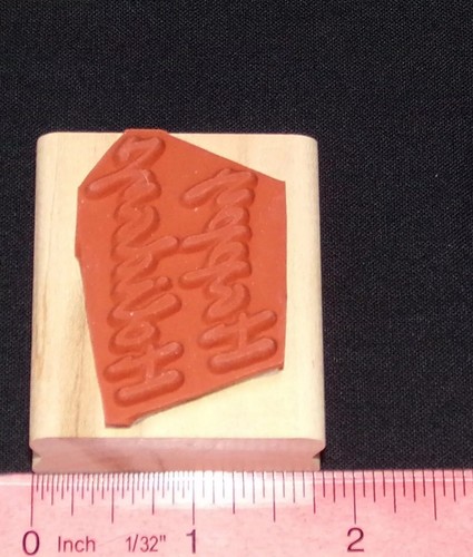 Happy Holidays Christmas Single Rubber Stamp Script Stampin Up Set Bold & Basic - Picture 9 of 10
