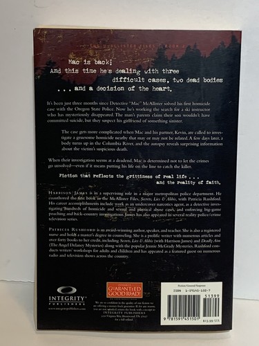Dead Fall, Paperback by Patrica H Rushford, Harrison James 2004 - Imagen 3 de 8