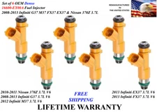Genuine Denso 6x Fuel Injectors For 2008-2009-2010-2011-2012-2013 Infiniti G37