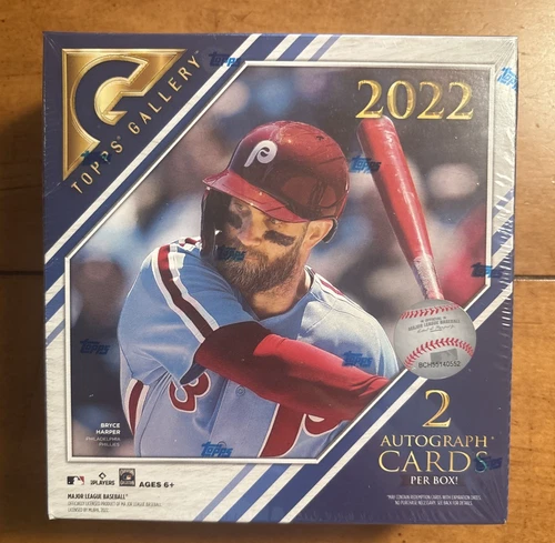 Sealed 2022 Topps Gallery MLB Mega Box - 2 Guaranteed Autos! Julio, Witt Jr RC?