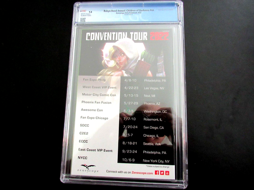 Robyn Hood Ann: Children of Darkness #nn - CGC 9.8 - " Cov E" October Board Game - Picture 3 of 3