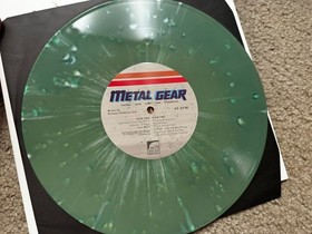 Metal Gear Original MSX2 Video Game Soundtrack 10" Record Camo Vinyl