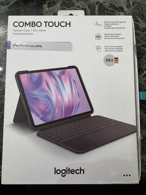 Logitech Combo Touch Tastatur / Hülle für iPad Pro (M4)  