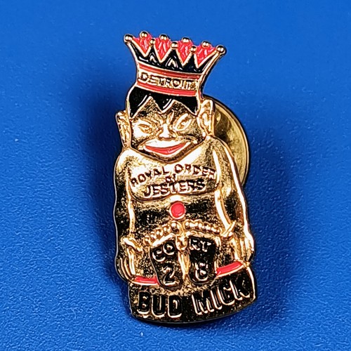 Jester Pin Royal Order of Jesters Freemason ROJ 28 Detroit Billiken Bud Mick - Picture 2 of 7