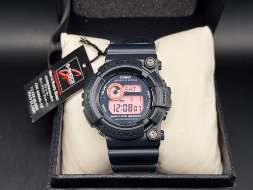 Casio G-Shock Frogman GW-200MS-1JF Digital Watch Men in Rusty Black New - Picture 2 of 11