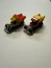 2 Vintage Mattel 1977 Hot Wheels “A Truckin” Dump Truck made in Hong Kong