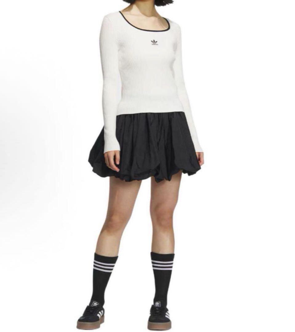 Adidas Ladies Bubble Skirt Black w/tag Medium Size Lightweight