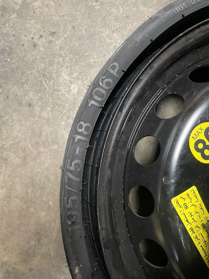 Neumático de repuesto 18" para 009 2010 2011 2012 2013 14 15 2017 Audi Q5 OEM genuino Donut Foto 4 de 4